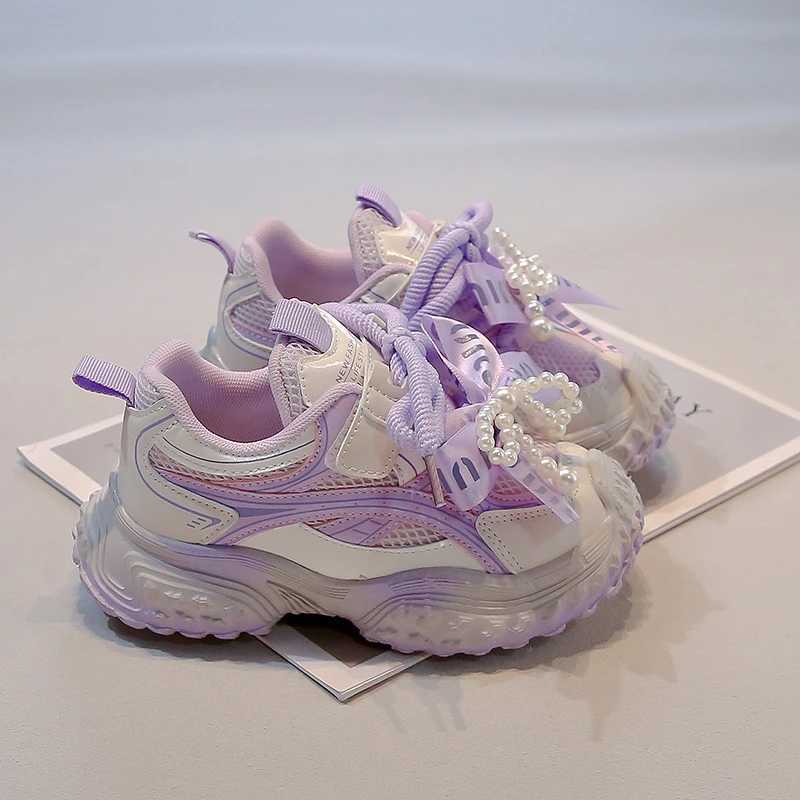 Boys and girls sports shoes lightweight non slip breathable comfortable unisex childrens sports running and walking shoes W250324