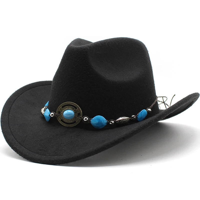 Mens Cowboy Hat Country Girl Hat Accessories Party Jazz UK Cup Hat Free Delivery Womens Panama Black FedEx Hat 250322