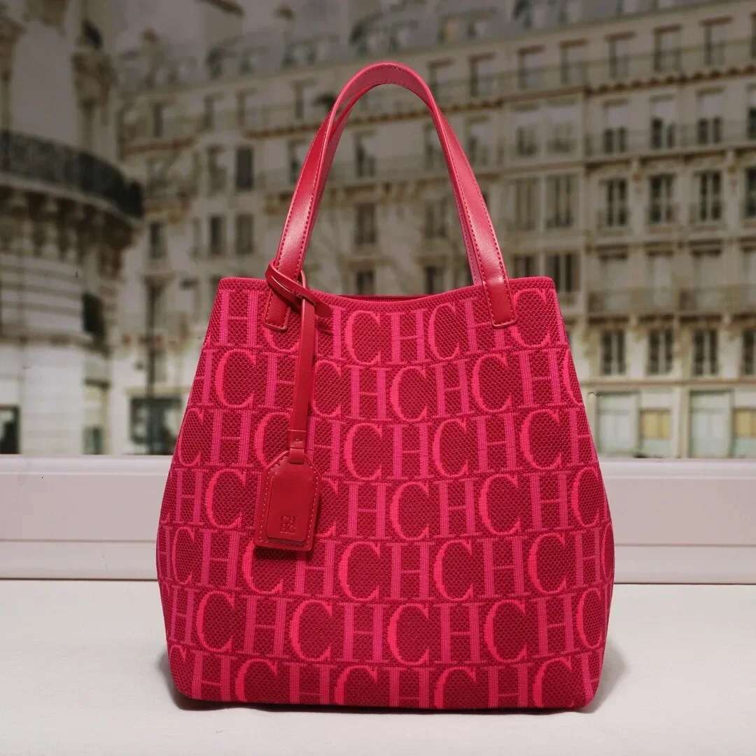 Cilmi-Harvill CHHC Bucket For Women Large Capacity Bag Hand Fabric Material Waterproof Button Colorful Series