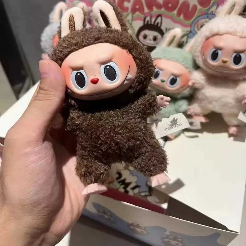 1 1 Copy Labubu Chestnut Tree Cocoa Fashion Blind Box Plush Toy Bag Pendant Decoration Childrens Toy Mystery Box Surprise GiftT250325