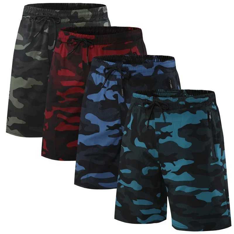 Mens running shorts gym clothing fitness shorts mens sports shorts tennis basketball football training shorts W250324