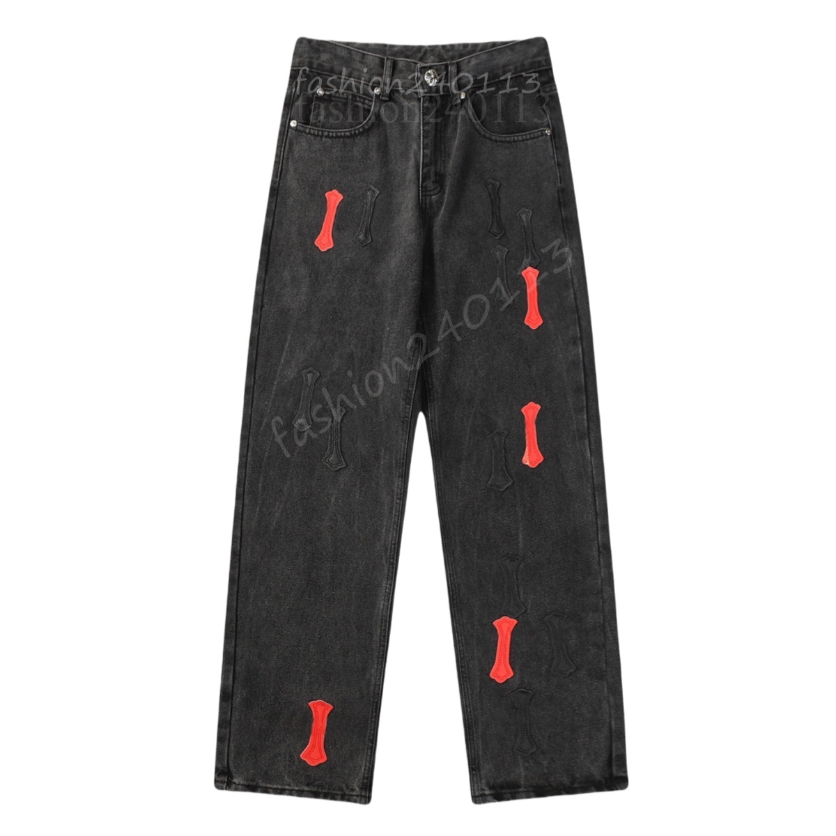 designer for mens pants Mens Jeans trends Distressed Black Ripped Biker Slim Fit Motorcycle Mans stacked men womens baggy jeans hole