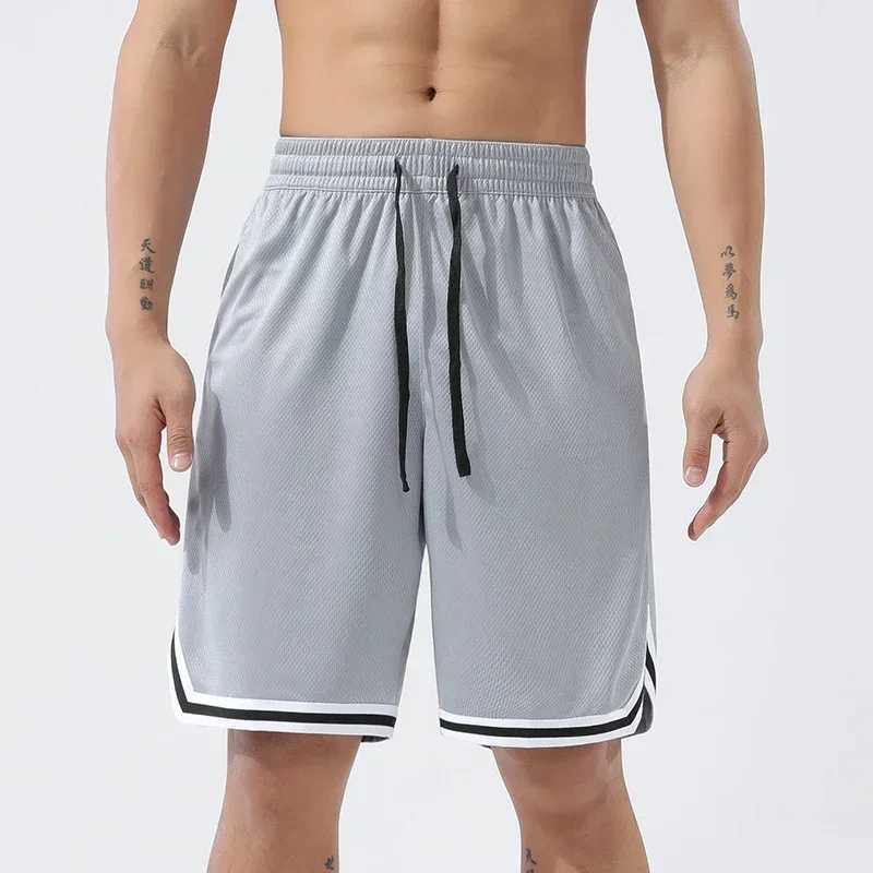Mens sports shorts quick drying loose fitting sportswear tennis basketball football training sports pants breathable sports pants W250324