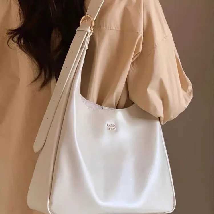 Brand Designer PU Leather Womens Shoulder Bag Casual Crossbody Bag Hobos Handbag Y250324