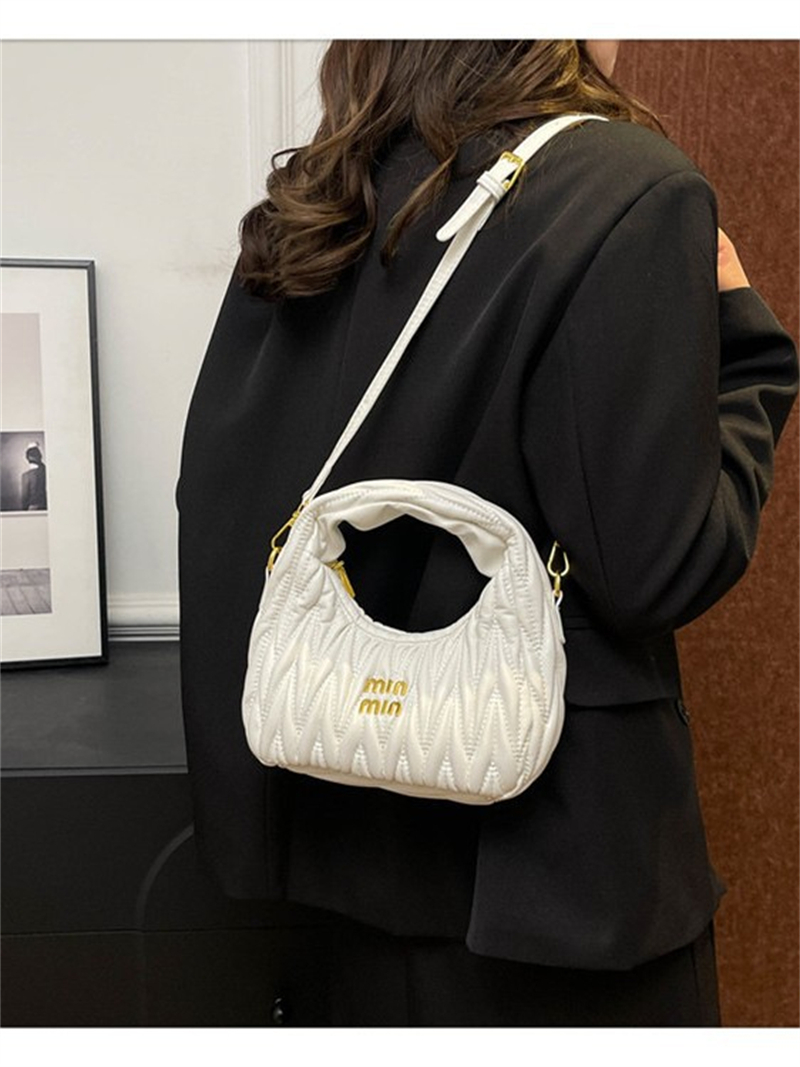 Designer shoes free shipping designer shoulder bags New Fashionable Crossbody mini half moon for woman