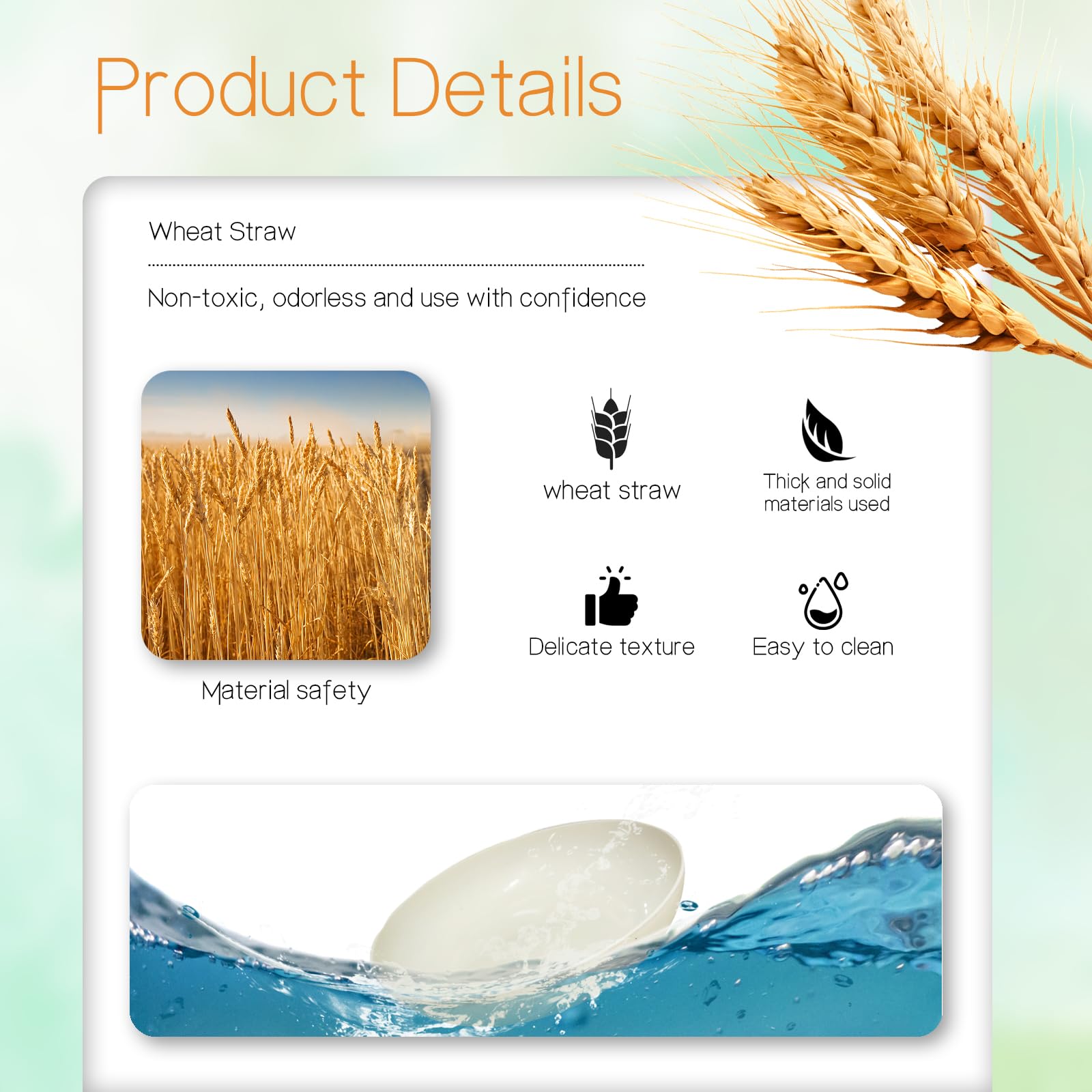 Wide Straw Circular Pet Dish for Easy Sipping Ideal for Small Breeds and Low Legged Cats