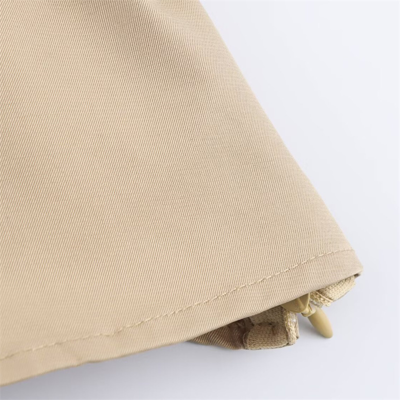 2025 Spring New Product Women's Fashion Matching Belt Hanging Neck Collar Splicing Fashion Sleeveless Horse Clip Flip Collar Top