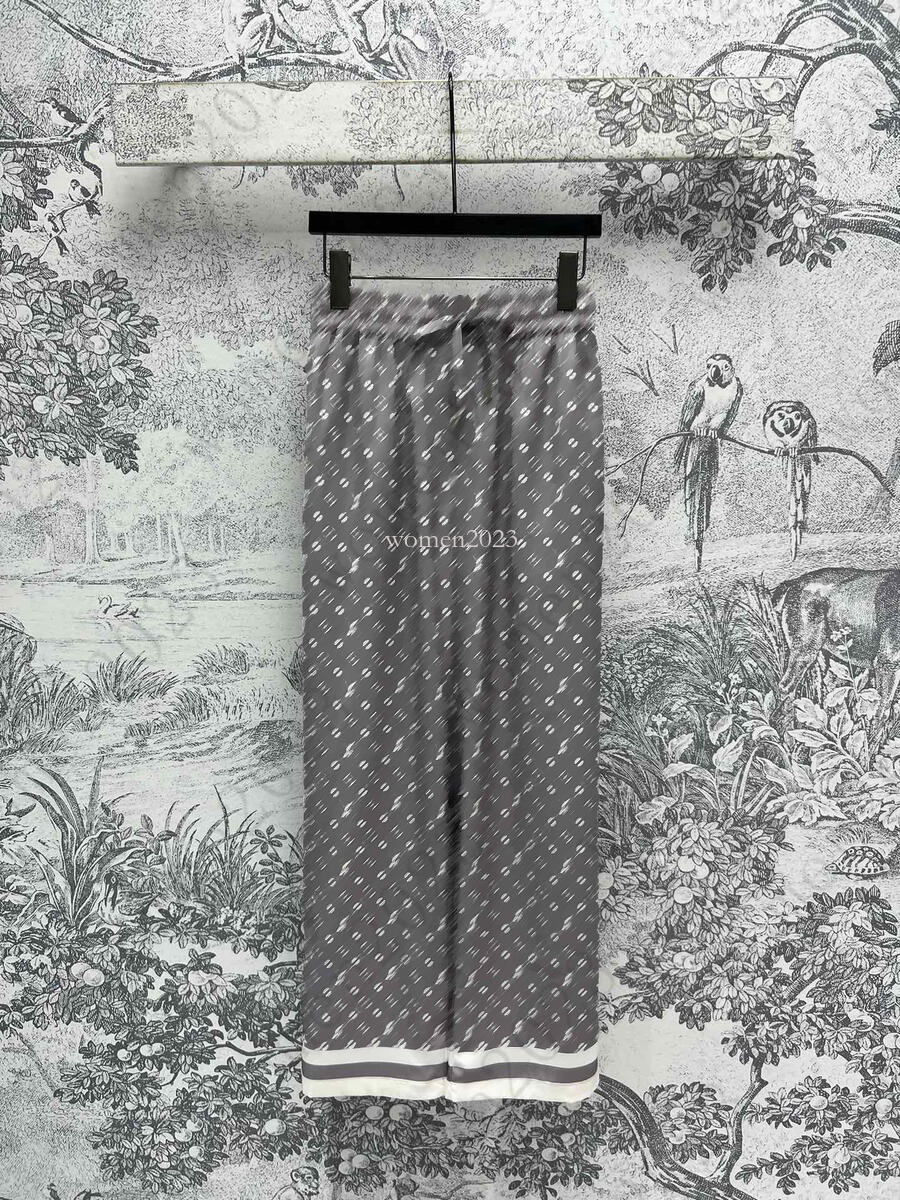 Women Pants Brand pant designer womens full printing trousers Fashion logo letter pants vacation trousers loose pants Mar 21