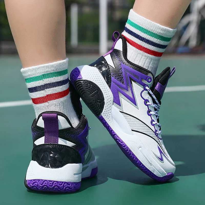 Original childrens sports shoes boys sports shoes fashionable childrens basketball shoes autumn top sports shoes childrens coaching shoes boys W250324