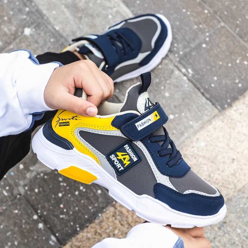 Brand childrens shoes childrens running shoes boys basketball sports shoes outdoor comfortable sports tennis shoes W250324