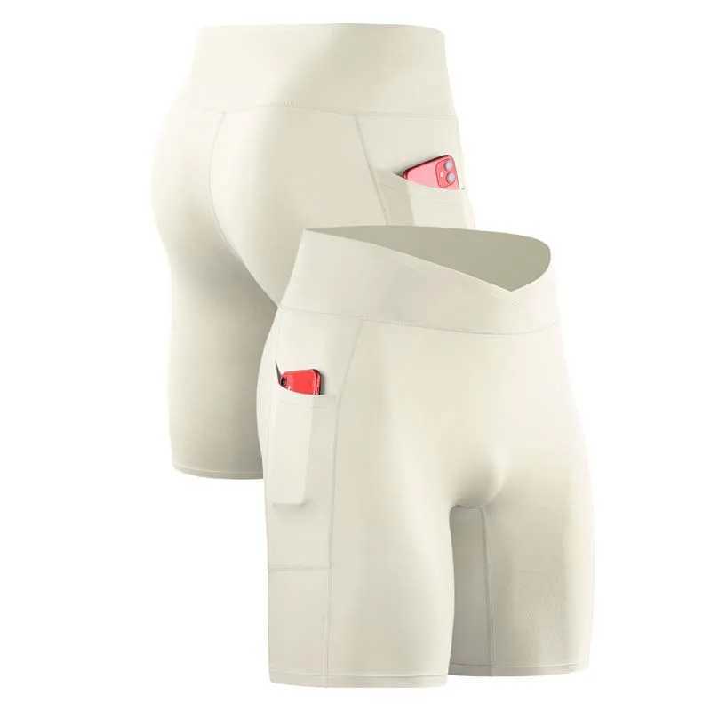 Mens Outdoor Running Shorts Pocket Gym Exercise Legs Basketball Hiking Training Sports Football Compression Clothing 5 W250324