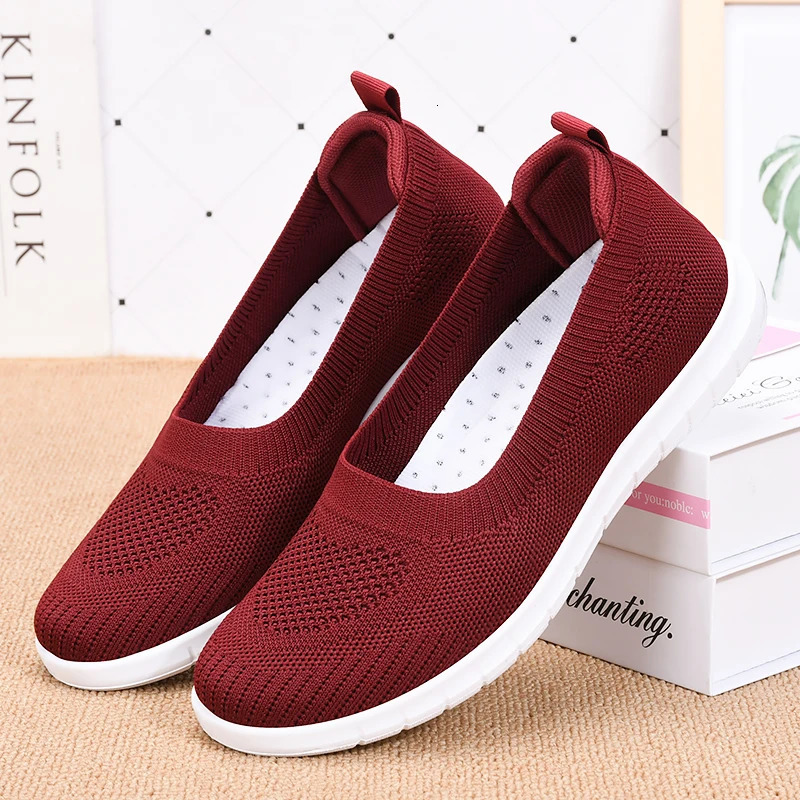 Fshion Womens Summer Footwear Platform Loafers Ladies Ballet Flats Female Sneakers Comfortable And Elegant Womens Shoe 250317