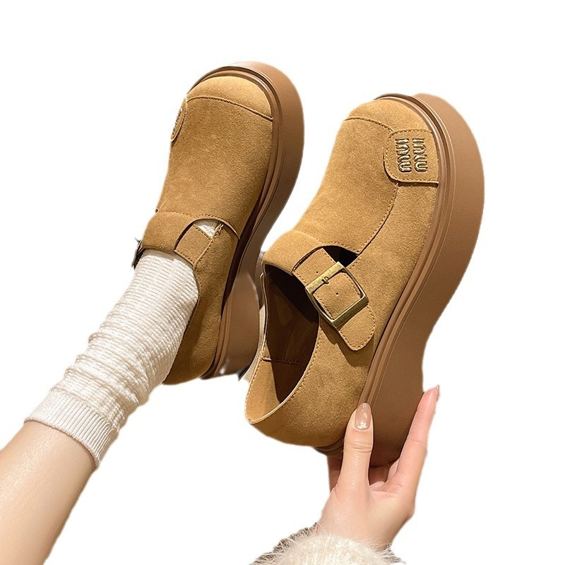 new free shipping Thick-soled women's new fashion slip-on casual women's shoes round toe outdoor Classic