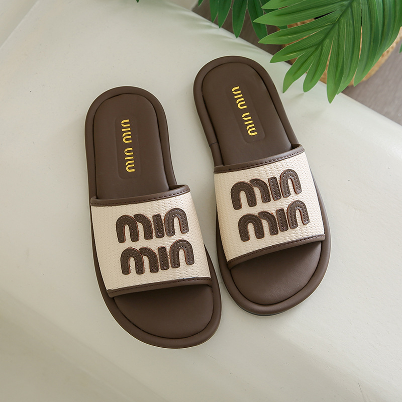 free shipping Women's shoes summer new flat fairy cool slippers women's wear women's outside