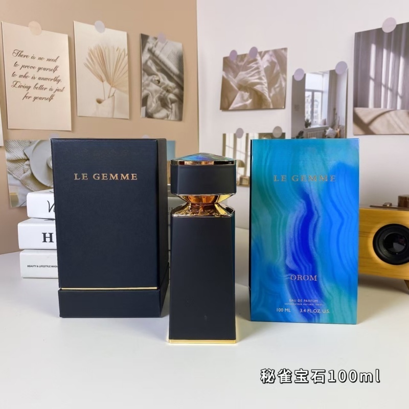 Le Gemme Perfume GYAN Blue Jewelry Desiria Falkar Tygar Rubinia Onekh Fragrance Ml Eau De Parfum Men Woman Perfumes Long Lasting Smell EDP Cologne Spr