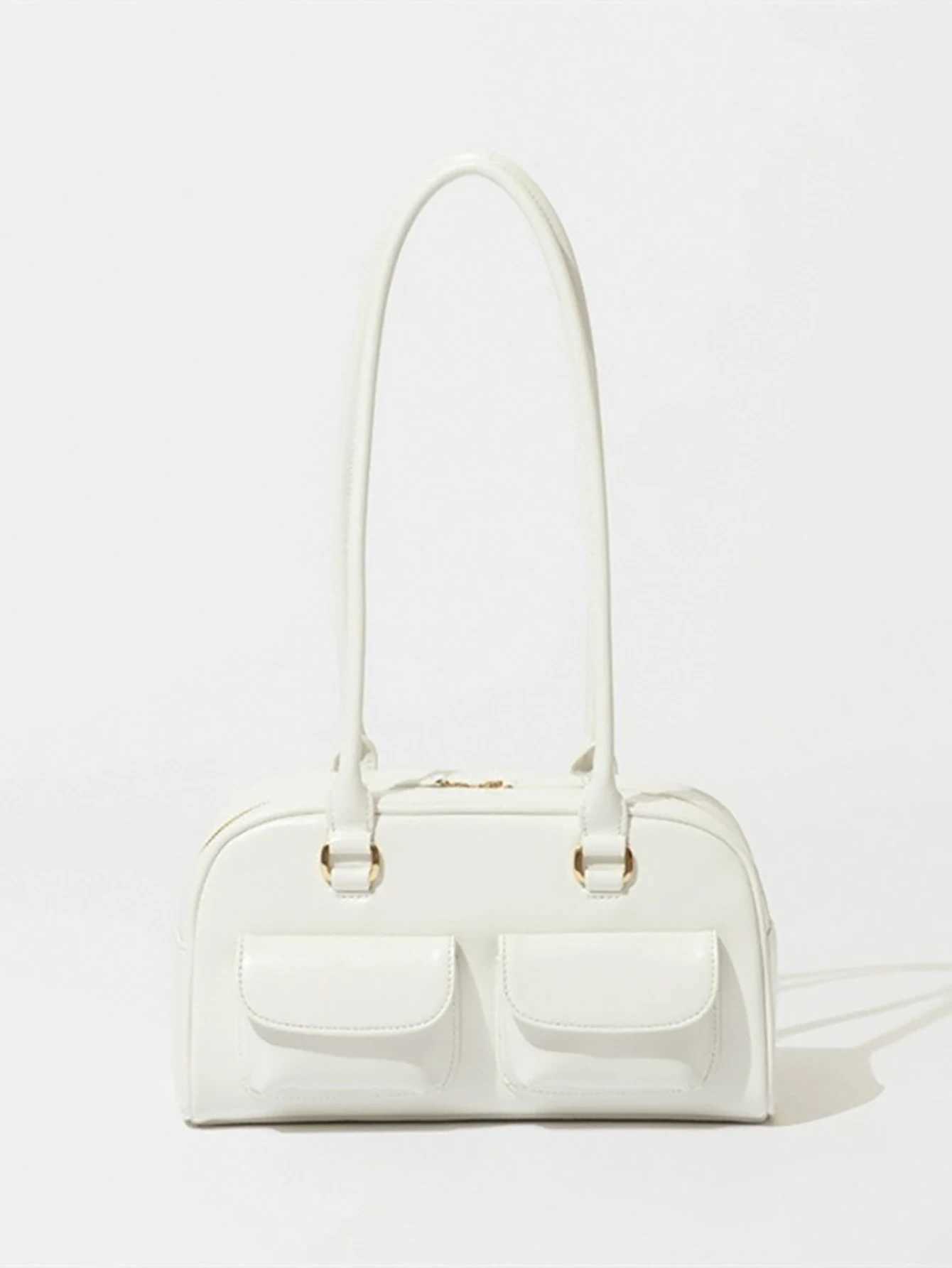 Top Quality Brand High Quality New Style Free Delivery Designer Bag Korean Dizzy Needle Heo Yoon Zhen Same Oil Wax Leather Bowling Bag Multi Pocket Bo