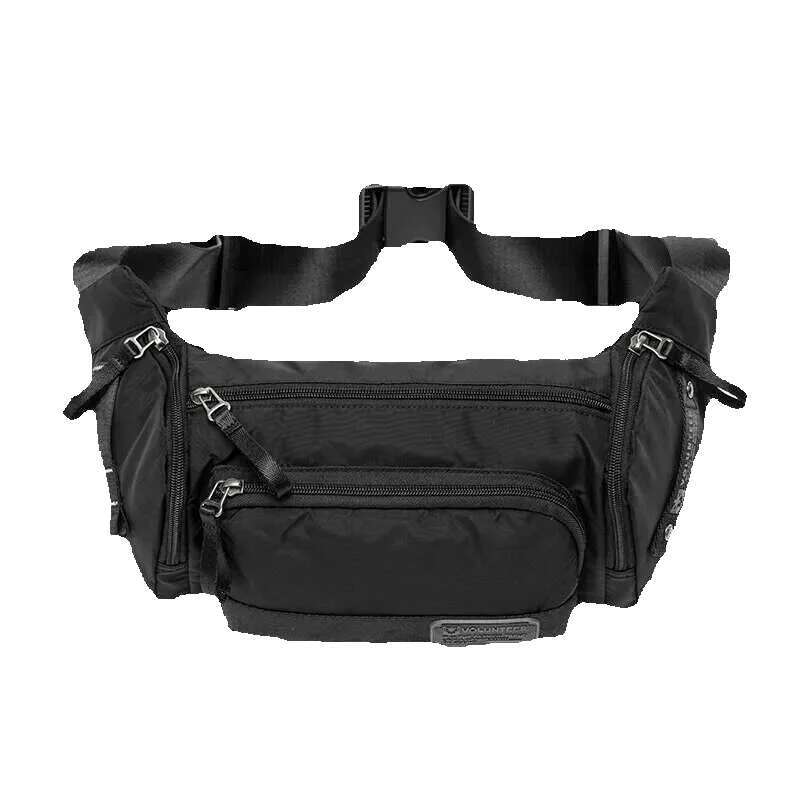 Volunteer Men's Crossbody Fashion Oxford Cloth Messenger Waist Bags For Men Casual Multifunctional Chest Bag Male 1825-09
