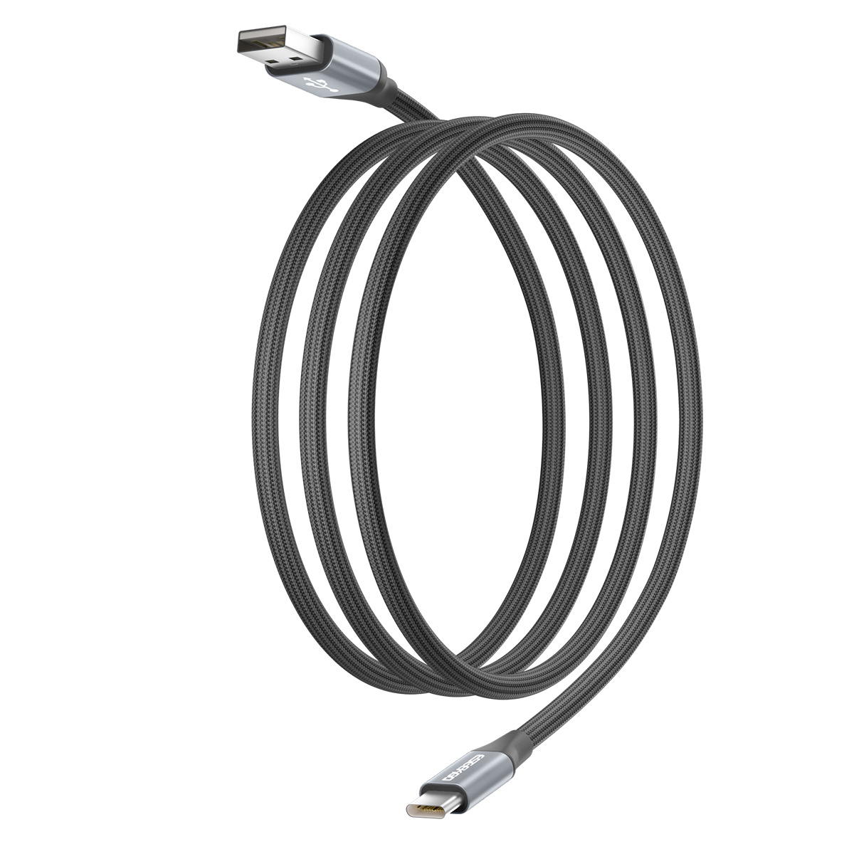 USA STOCK ESEEKGO G-62AC USB-A to Type-C Data Cable 6.6FT With Retail Package ship in 2 days