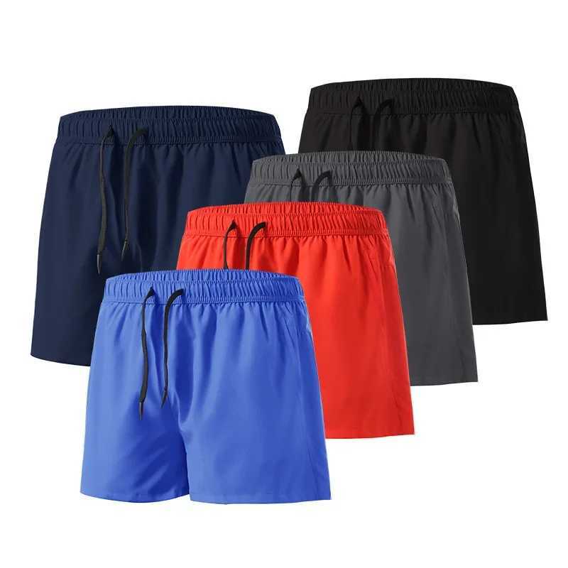 Sports shorts mens double-layer fitness running shorts sportswear training shorts basketball training shorts mens sports shorts W250324