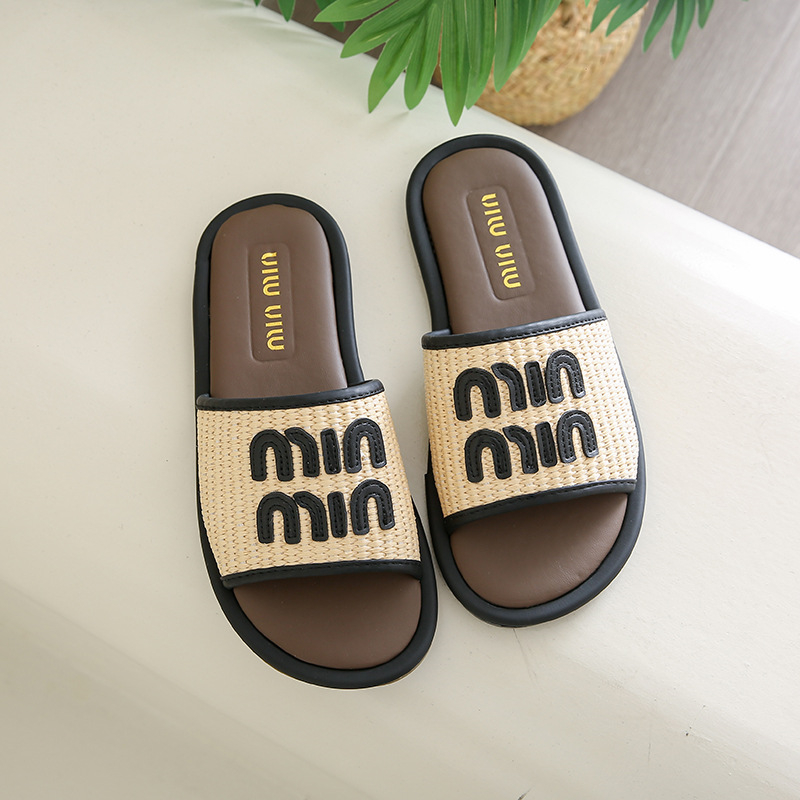 free shipping Women's shoes summer new flat fairy cool slippers women's wear women's outside