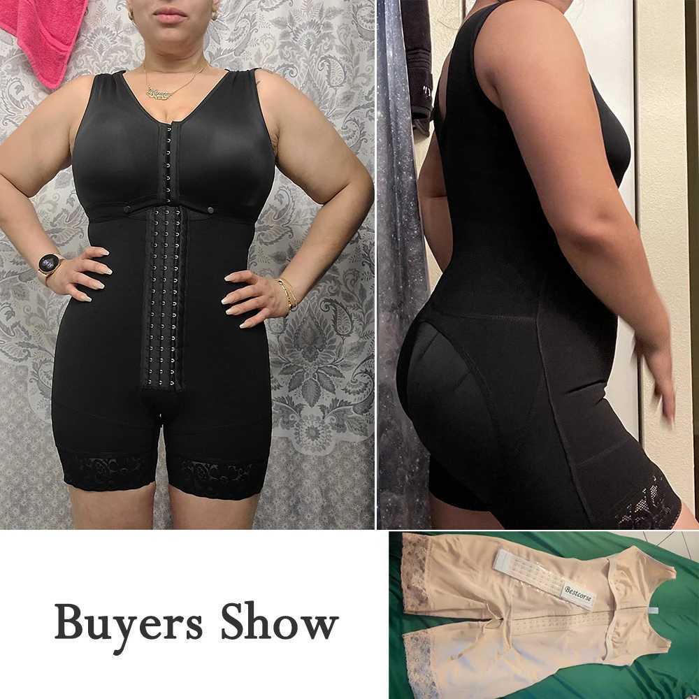 Bbl Fajas Colombianas Post Surgery Postpartum Body Shaper Waist Trainer Women Shapewear Parto Operatoria Liposuccion SuppliesXJ250325