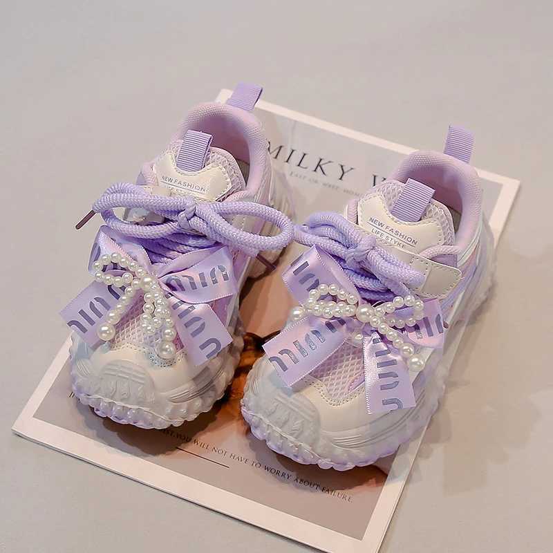 Boys and girls sports shoes lightweight non slip breathable comfortable unisex childrens sports running and walking shoes W250324