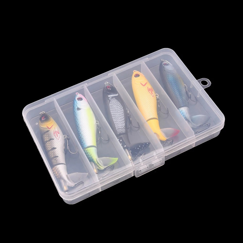 Fishing bait Whopper Plopper 10.5cm/17g with floating rotating tail top water bait freshwater saltwater bait 250325