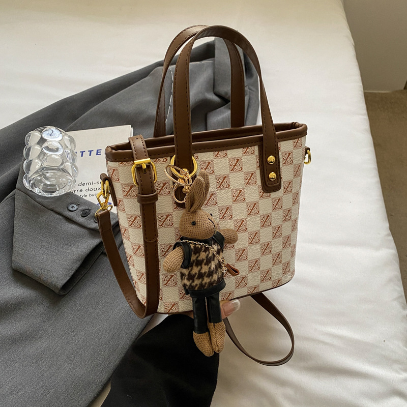 Bucket bag women's new women's advanced explosive vegetable basket single shoulder crossbody bag