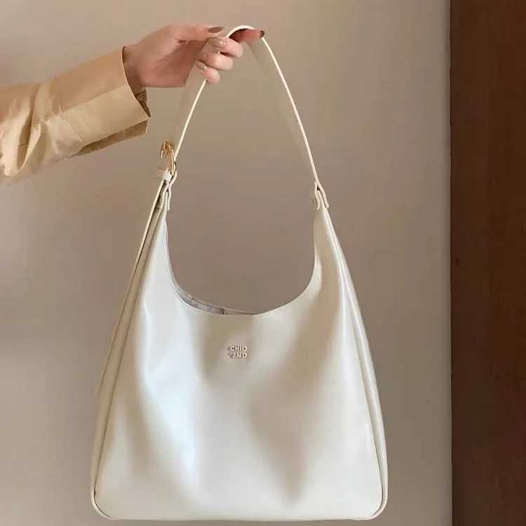 Brand Designer PU Leather Womens Shoulder Bag Casual Crossbody Bag Hobos Handbag Y250324