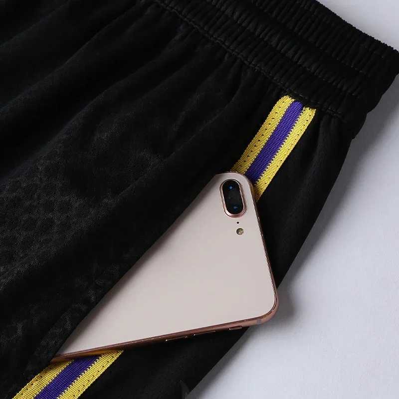 Basketball shorts mens printed gym outdoor loose and breathable new training sports pants patch work fitness practice mens football shorts W250324