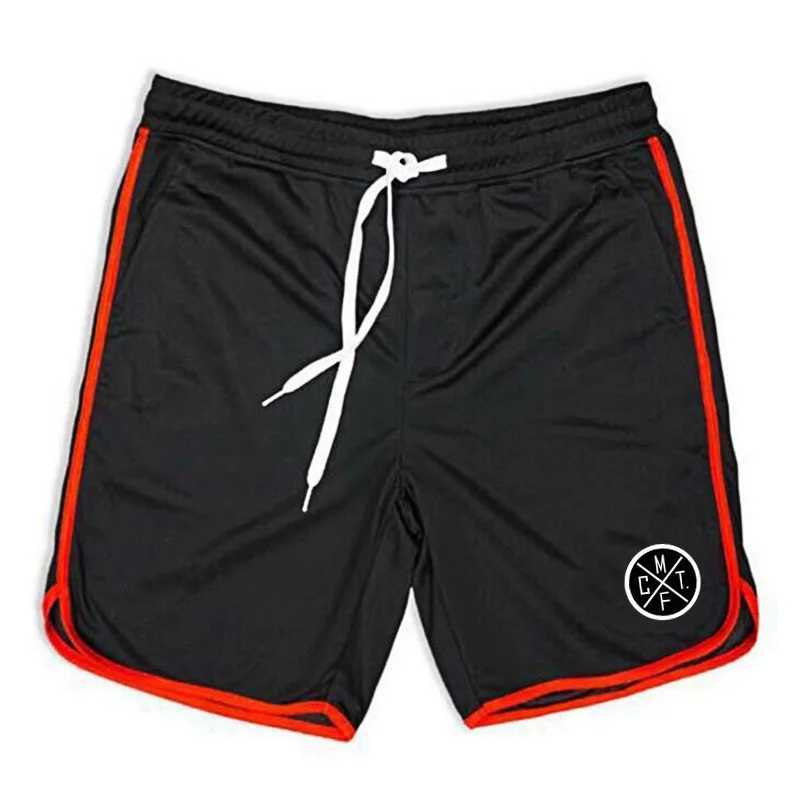 Mesh quick drying running shorts mens solid sportswear fitness shorts sports shorts W250324