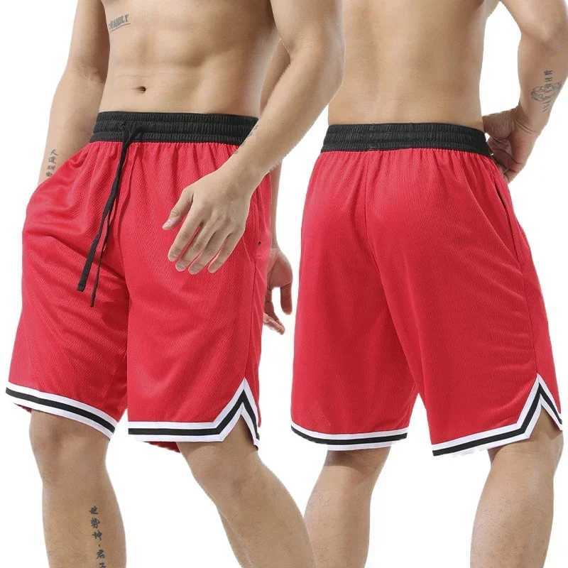 Mens sports shorts quick drying loose fitting sportswear tennis basketball football training sports pants breathable sports pants W250324