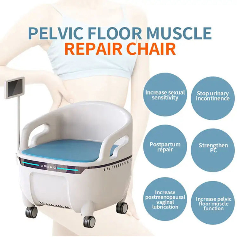 Ems Pelvic Floor Chair Therapy Ems Private Urinary Incontinence Seat Chair Pelvic Muscle Stimulator Pelvic Chair Postpartum Repair Vaginal Tightening 