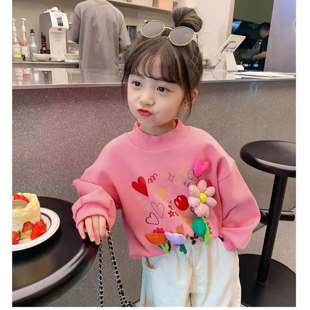 Ddmyshoesvip Girls Hoodie For And Autumn New Korean Style Trendy Spring Clothing Children S Baby Top