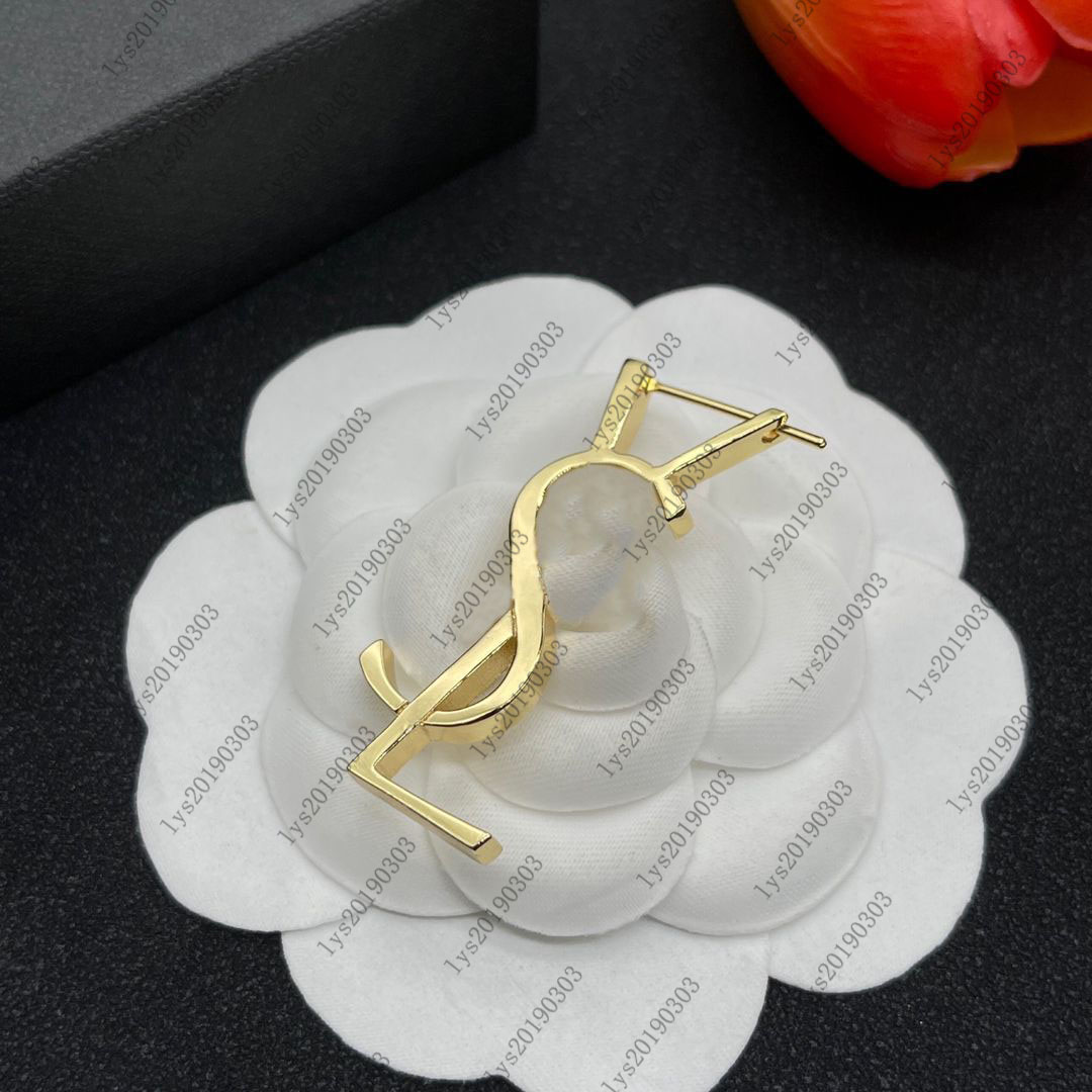 Designer Earrings Womens Studs Gold Earrings Luxury Designer Jewelry Letter Earing High Quality classic lady Accessories