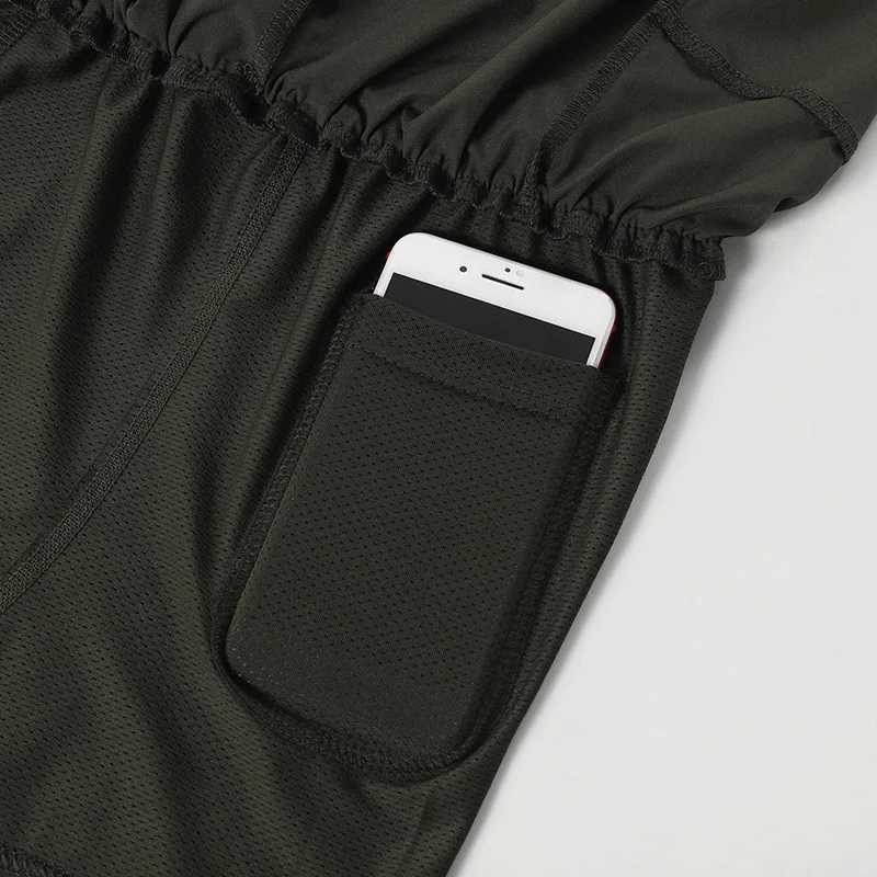 ARLUXEO Running Shorts Mens Fitness Training Shorts Outdoor Exercise Slow Running Multi Pocket Sports Clothes Quick Drying Yoga B206 W250324