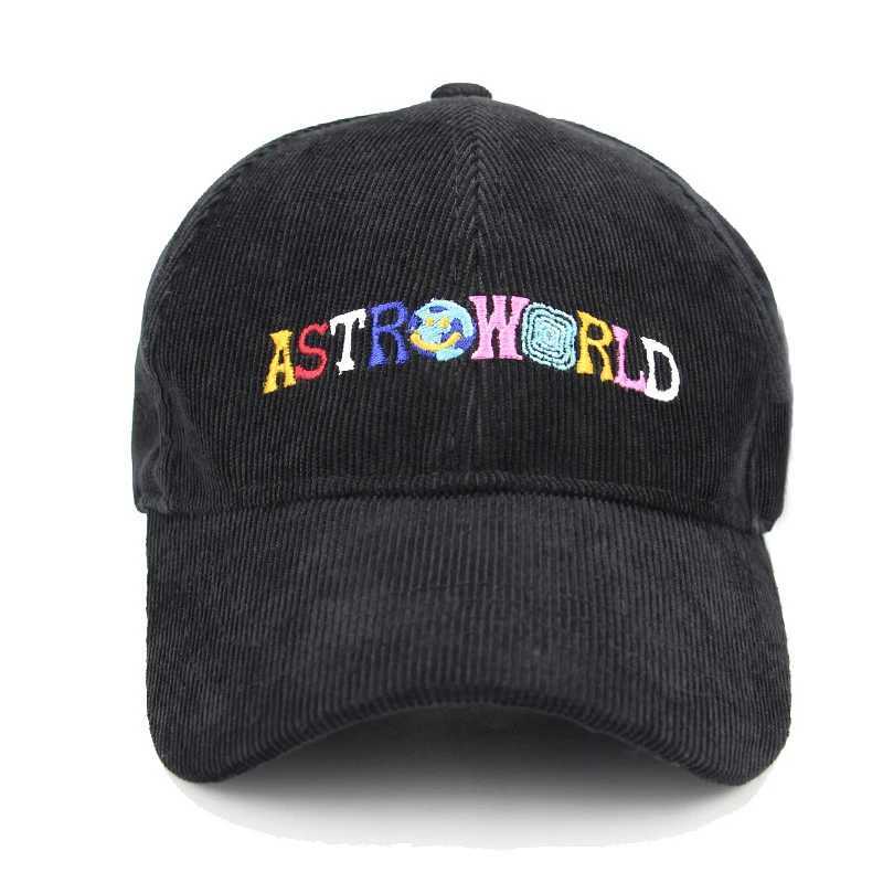 100% cotton Astroworld baseball cap Travis Scotts unisex Astroworld dad cap high-quality embroidered mens summer capXJ250325
