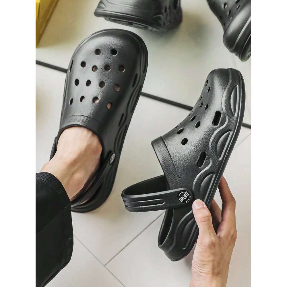 Summer Women's Clogs, Casual and Versatile Garden Shoes, Couple's Environmentally Friendly Eva Slippers, Dual-Use Beach Slippers