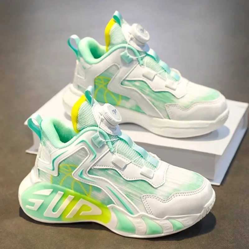 2025 New Boys Shoes - Spring Breathable Mesh Sports Shoes Suitable for Children - Lightweight Running and Soft soled Basketball Shoes W250324