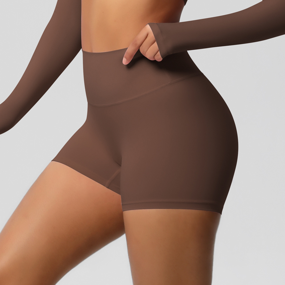 hot sale lycra fabric solid color women designer yoga pants tshirt high waist gym wear leggings elastic fiess lady outdoor sports trousers short sleev