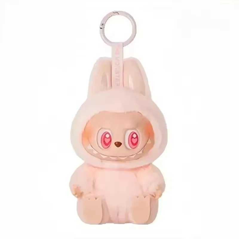 Labubu The Monsters Have A Seat Series Vinyl Doll Pink Green Pendant Action Character Model Collective Holiday GiftT250325