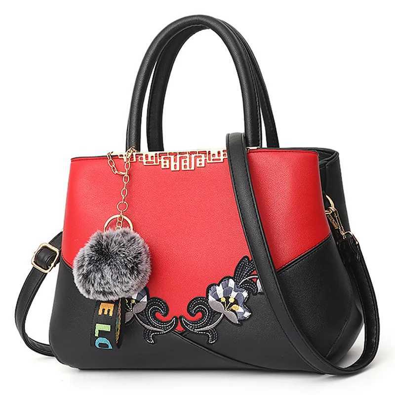 Embroidered Messenger Bags Womens Leather Handbags 2021 Sac a Main Ladies Handbags New Womens Handbags Z250324