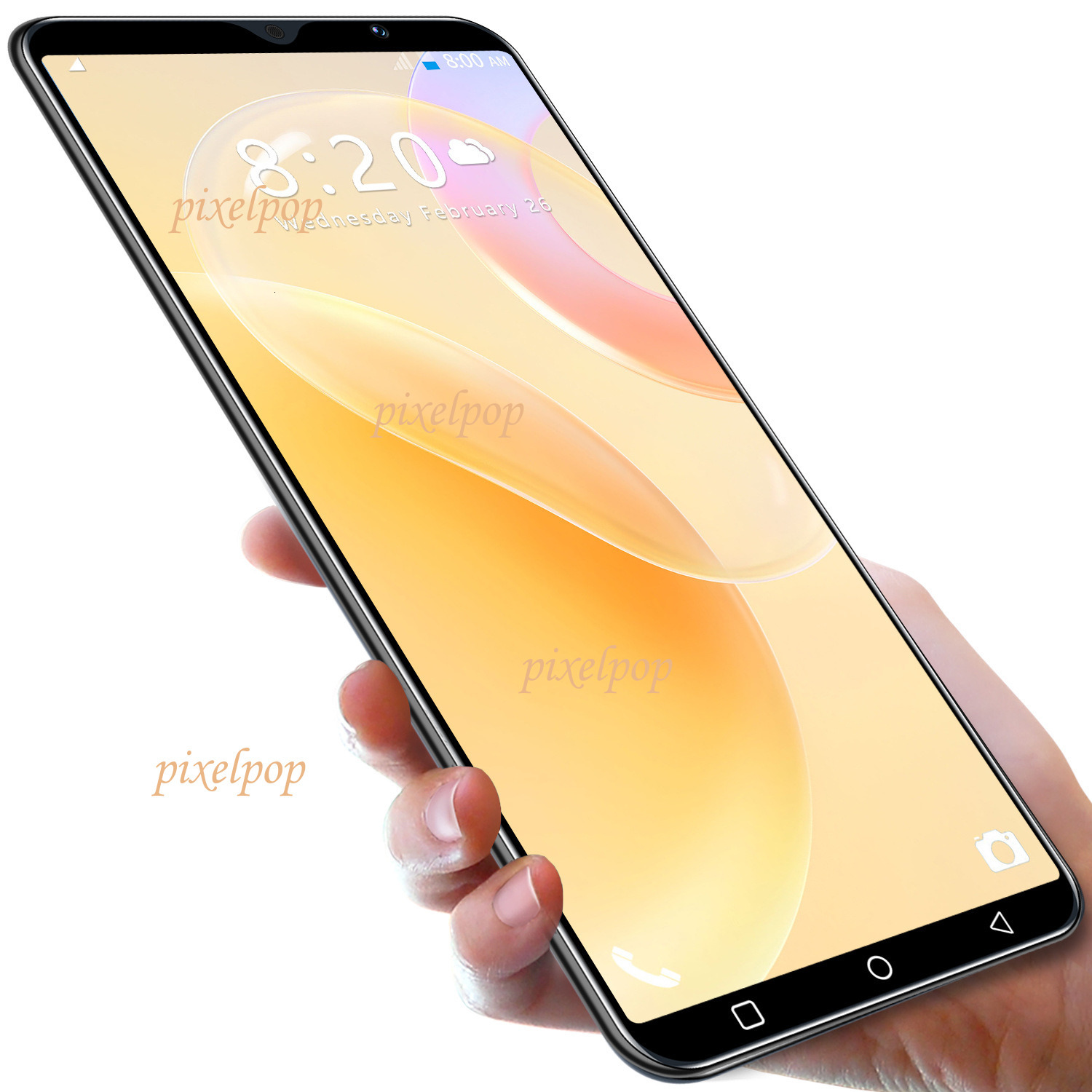Nowa8 pro smartphone Cell Phones Unlock Touch Screen Phone Androids Camera Telephone HD Display Face Recognition