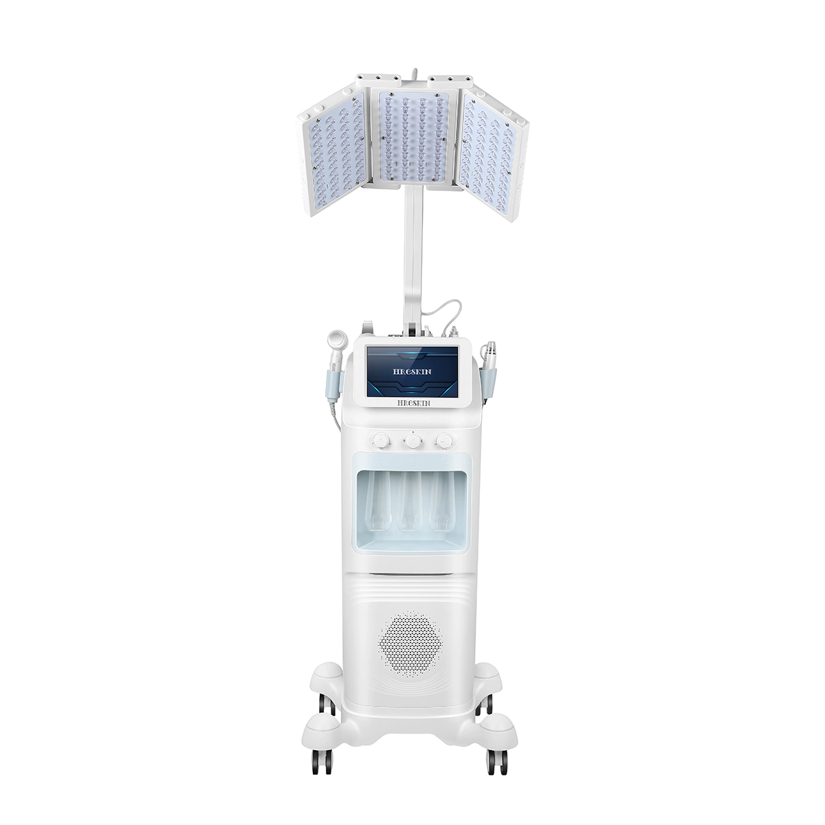 Porcelain Skin Exfoliating Visual Bubble Dermabrasion Blackhead Remove Deep Clean Machine 7 in 1 Photodynamic Therapy 5 Colors Rejuvenation Anti-aging