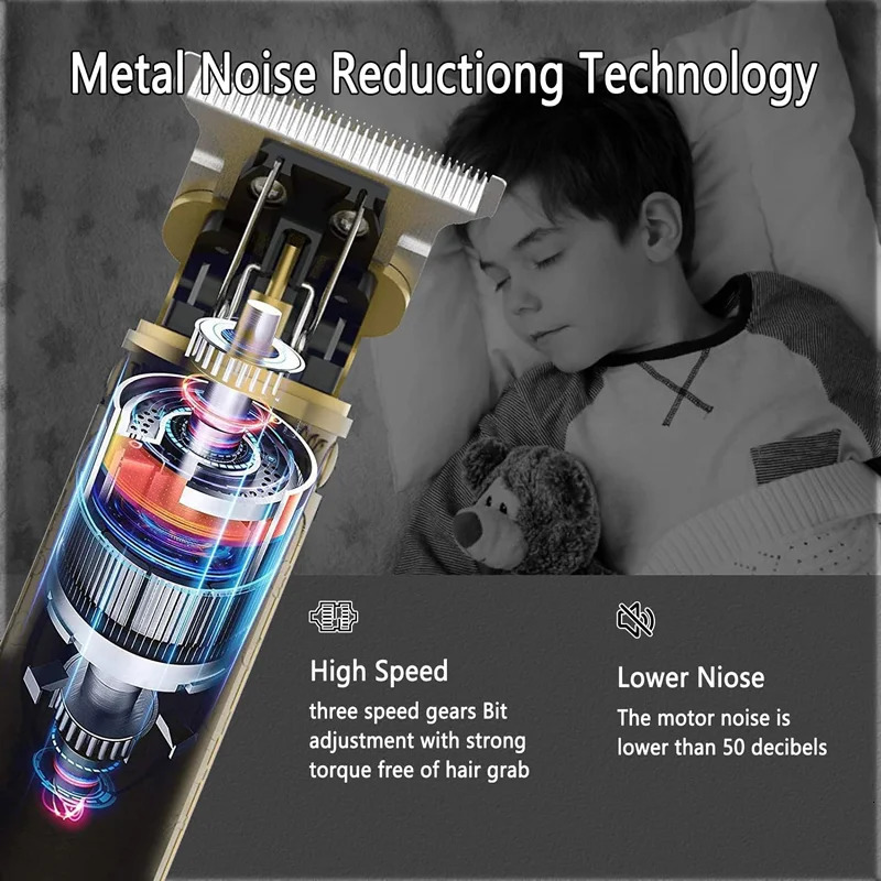 In Hair Cutting Machine Barber Trimmer Mens Electric Shaver for Men Haircut Machine Beard Cutter Barbershop Shaving Razor 250324
