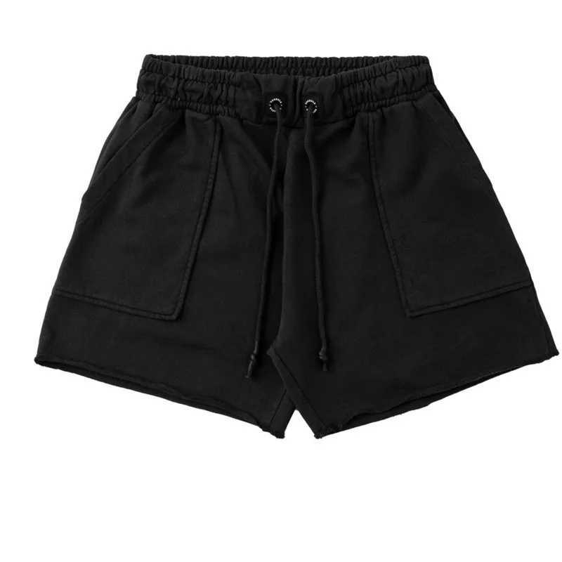 Mens running shorts summer sportswear double-layer shorts 2-inch training and training clothes mens gym fitness shorts W250324