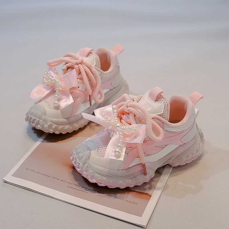 Boys and girls sports shoes lightweight non slip breathable comfortable unisex childrens sports running and walking shoes W250324