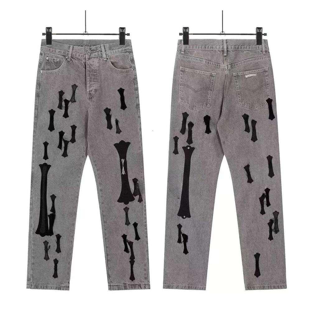 Designer legging Men's Slim Fit Jeans CH Women's Yoga Pants Slim Fit Trousers Black Printed Jeans Men's Loose Fit Jeans Men's High