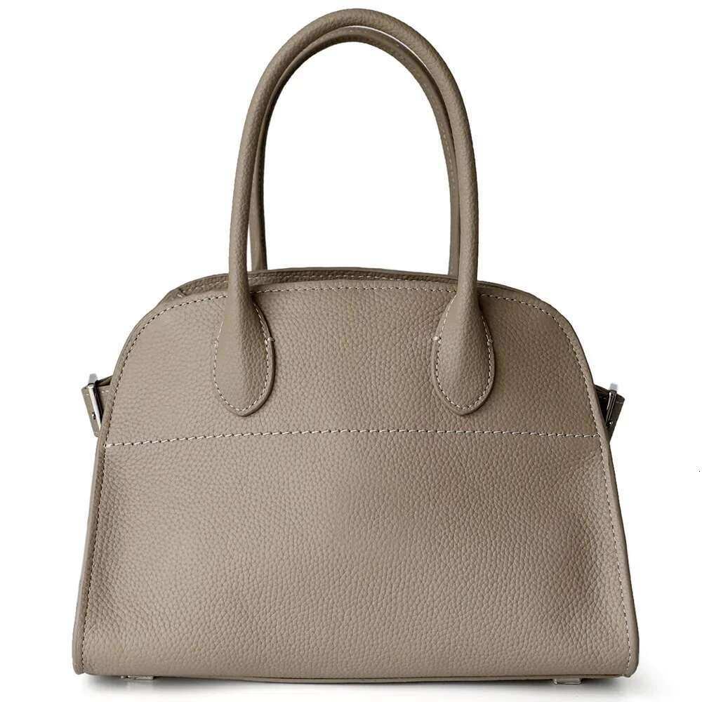 Genuine Leather Women Casual Tote Bags High Quality Cowskin Ladies Large Shoulder Messenger Bag Classic Versatile Handbags 2024