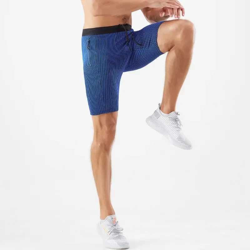 Mens training sports running short distance running tight fitting suitable for fast and dry marathon tracks and venues double decker trunk line fitnes